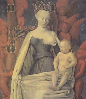 Jean Fouquet Virgin and Child (nn03) Norge oil painting art